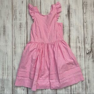 Polo Ralph Lauren Pink & White Gingham Girls Dress
